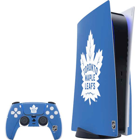 NHL Toronto Maple Leafs Color Pop PlayStation PS5 Skins