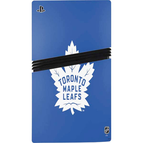 NHL Toronto Maple Leafs Color Pop PS5 Pro Bundle Skin