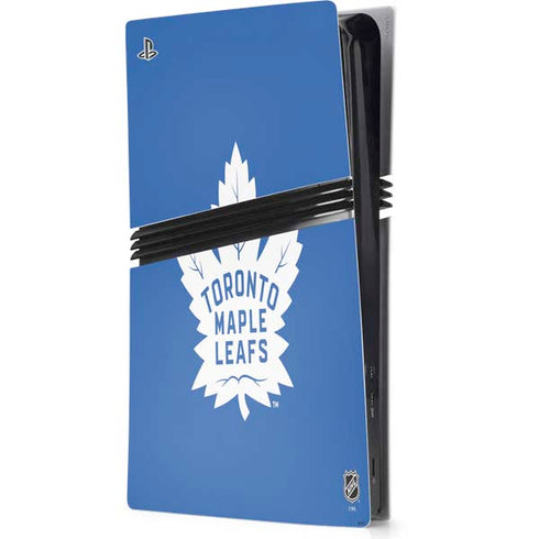 NHL Toronto Maple Leafs Color Pop PS5 Pro Console Skin