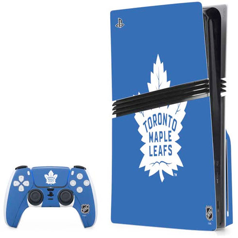 NHL Toronto Maple Leafs Color Pop PlayStation PS5 Skins