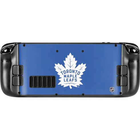 NHL Toronto Maple Leafs Color Pop Steam Deck Handheld Gaming Computer Skin