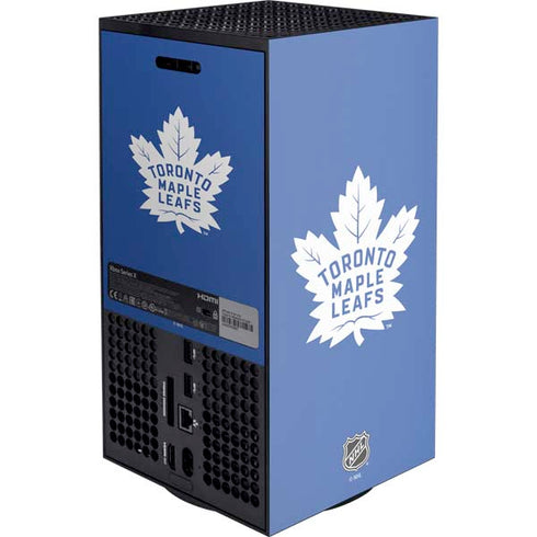 NHL Toronto Maple Leafs Color Pop XBox Series X Digital Edition Console Skin