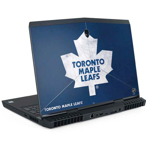 NHL Toronto Maple Leafs Distressed Dell Alienware Skin