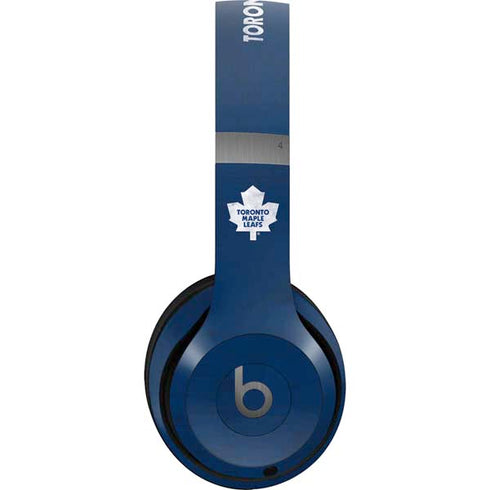 NHL Toronto Maple Leafs Distressed Beats Solo 4 Wireless Headphones Skin