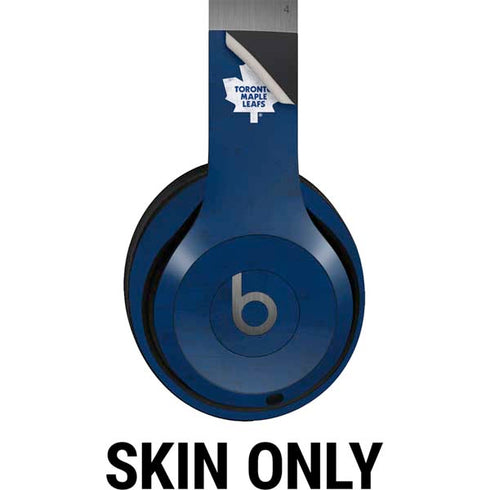NHL Toronto Maple Leafs Distressed Beats Solo 4 Wireless Headphones Skin