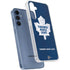 NHL Toronto Maple Leafs Distressed Galaxy A35 5G Clear Case