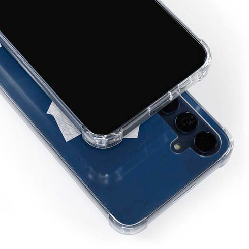 NHL Toronto Maple Leafs Distressed Galaxy A35 5G Clear Case