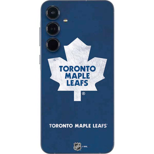 NHL Toronto Maple Leafs Distressed Galaxy A35 5G Skin