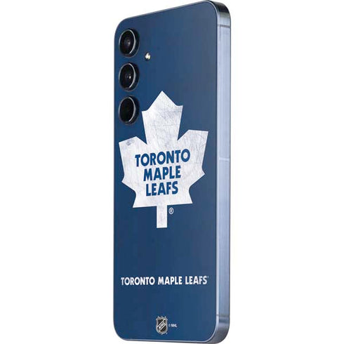 NHL Toronto Maple Leafs Distressed Galaxy A55 5G Skin