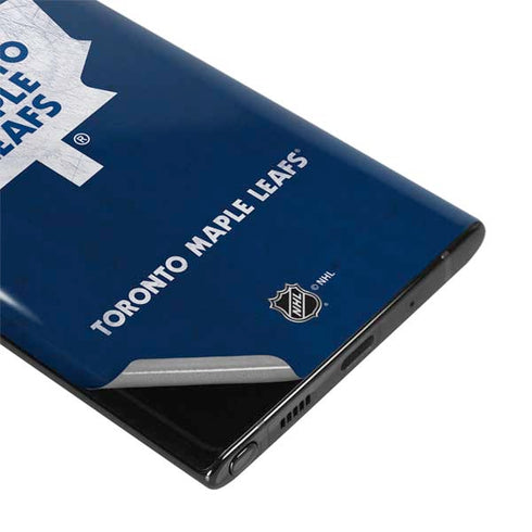 NHL Toronto Maple Leafs Distressed Galaxy Note 10 Plus Skin