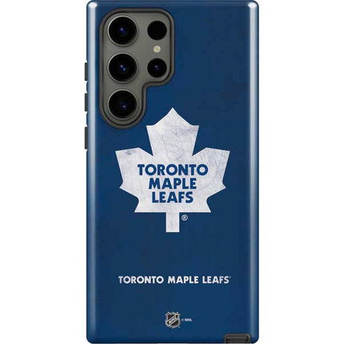 NHL Toronto Maple Leafs Distressed Galaxy S23 Ultra Pro Case