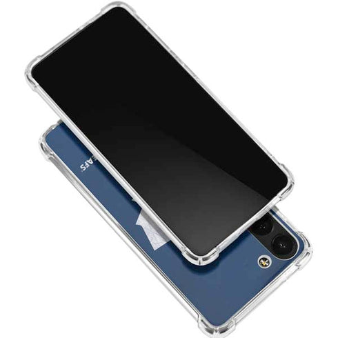 NHL Toronto Maple Leafs Distressed Galaxy S24 FE Clear Case