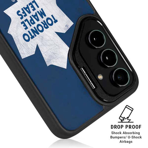 NHL Toronto Maple Leafs Distressed Galaxy S24 Plus Kickstand Case
