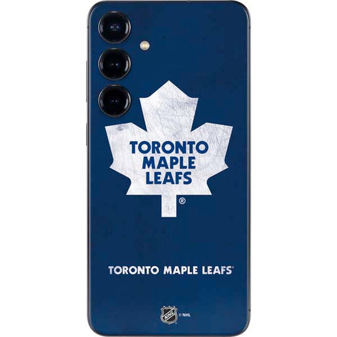 NHL Toronto Maple Leafs Distressed Galaxy S25 Skin