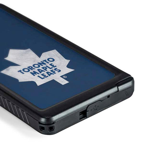 NHL Toronto Maple Leafs Distressed Galaxy S24 Ultra Waterproof Case