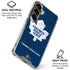 NHL Toronto Maple Leafs Distressed Galaxy S26 Clear Case