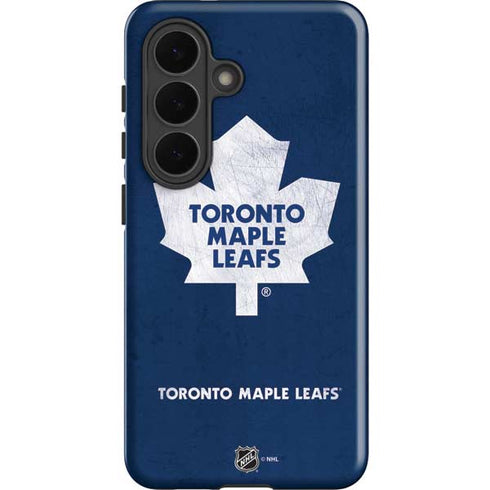 NHL Toronto Maple Leafs Distressed Galaxy S26 Impact Case