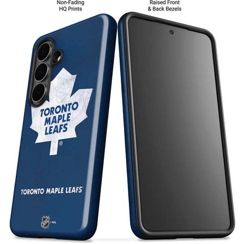 NHL Toronto Maple Leafs Distressed Galaxy S26 Plus Impact Case