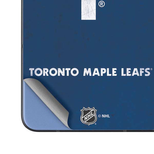 NHL Toronto Maple Leafs Distressed Galaxy Z Fold5 5G Skin