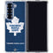 NHL Toronto Maple Leafs Distressed Galaxy Z Fold7 Clear Case