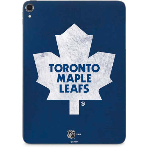 NHL Toronto Maple Leafs Distressed Apple iPad Pro Skin
