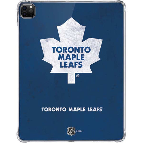 NHL Toronto Maple Leafs Distressed iPad Pro 11in (2024) Clear Case