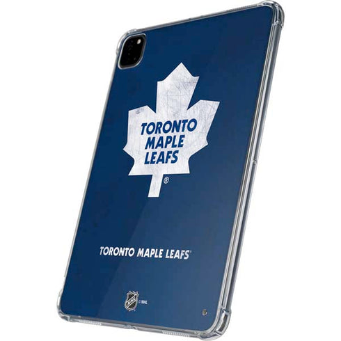 NHL Toronto Maple Leafs Distressed iPad Pro 11in (2024) Clear Case