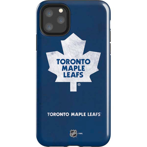 NHL Toronto Maple Leafs Distressed iPhone Cases