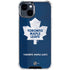 NHL Toronto Maple Leafs Distressed iPhone 15 Clear Case