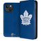 NHL Toronto Maple Leafs Distressed iPhone 15 Plus Folio Case