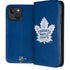 NHL Toronto Maple Leafs Distressed iPhone 15 Plus Folio Case