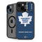 NHL Toronto Maple Leafs Distressed iPhone 15 Plus Kickstand Case