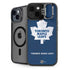 NHL Toronto Maple Leafs Distressed iPhone 15 Plus Kickstand Case