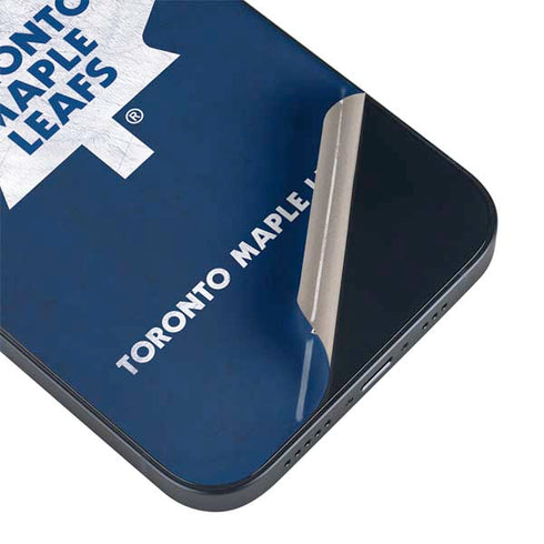 NHL Toronto Maple Leafs Distressed iPhone 15 Skin