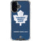 NHL Toronto Maple Leafs Distressed iPhone 16 Plus Clear Case