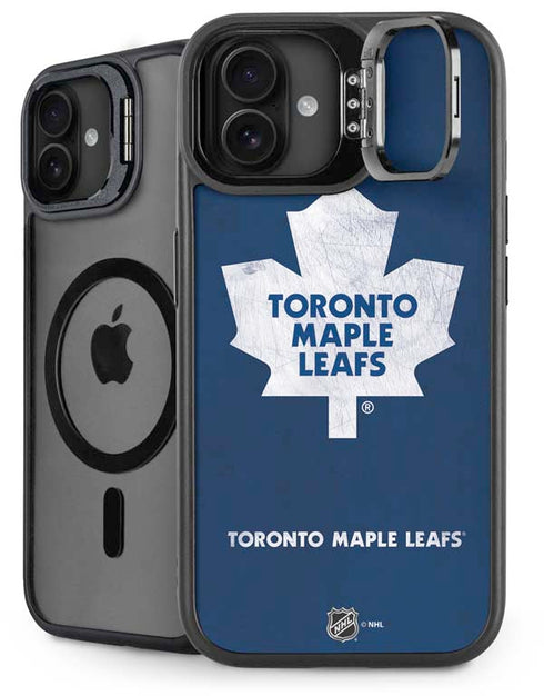 NHL Toronto Maple Leafs Distressed iPhone 16 Plus Kickstand Case