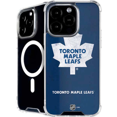 NHL Toronto Maple Leafs Distressed iPhone 16 Pro MagSafe Case