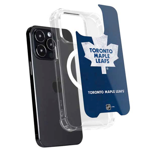 NHL Toronto Maple Leafs Distressed iPhone 16 Pro MagSafe Case