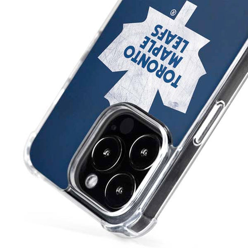 NHL Toronto Maple Leafs Distressed iPhone 16 Pro MagSafe Case
