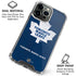 NHL Toronto Maple Leafs Distressed iPhone 16 Pro Max Clear Case