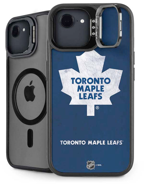 NHL Toronto Maple Leafs Distressed iPhone 16e Kickstand Case