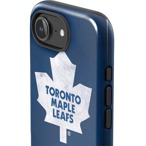 NHL Toronto Maple Leafs Distressed iPhone 16e Impact Case