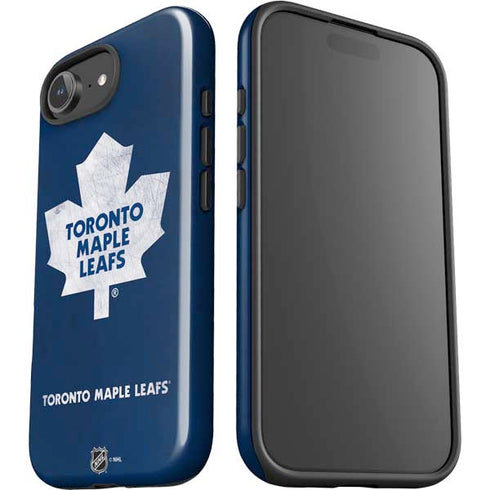 NHL Toronto Maple Leafs Distressed iPhone 16e Impact Case