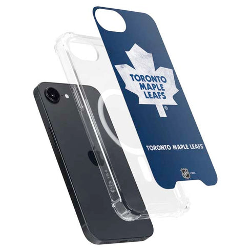 NHL Toronto Maple Leafs Distressed iPhone 16e MagSafe Case