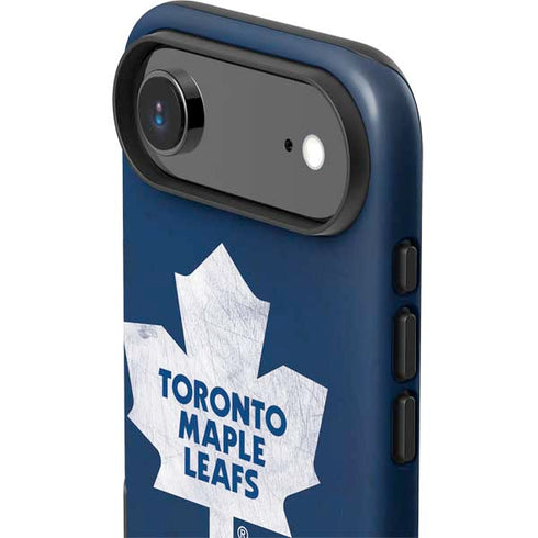 NHL Toronto Maple Leafs Distressed iPhone 17 Air Impact Case