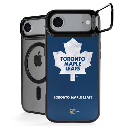 NHL Toronto Maple Leafs Distressed iPhone 17 Air Kickstand Case