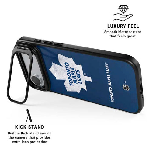 NHL Toronto Maple Leafs Distressed iPhone 17 Air Kickstand Case