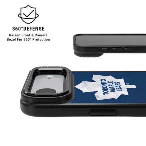 NHL Toronto Maple Leafs Distressed iPhone 17 Air Kickstand Case