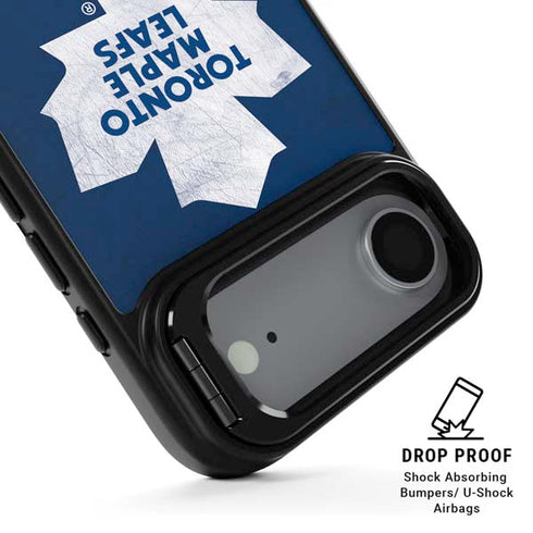 NHL Toronto Maple Leafs Distressed iPhone 17 Air Kickstand Case