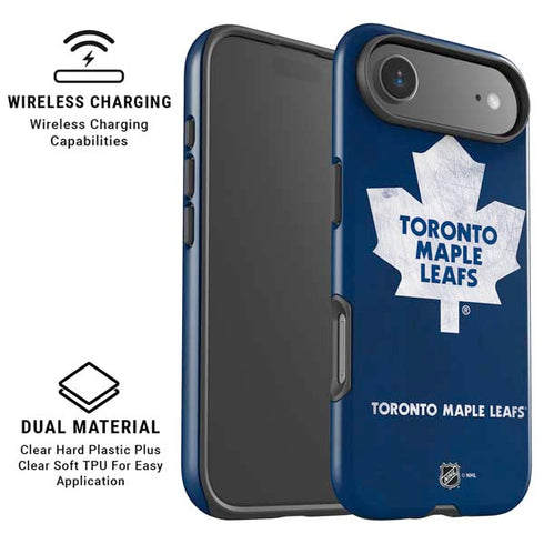 NHL Toronto Maple Leafs Distressed iPhone 17 Air Magsafe Impact Case